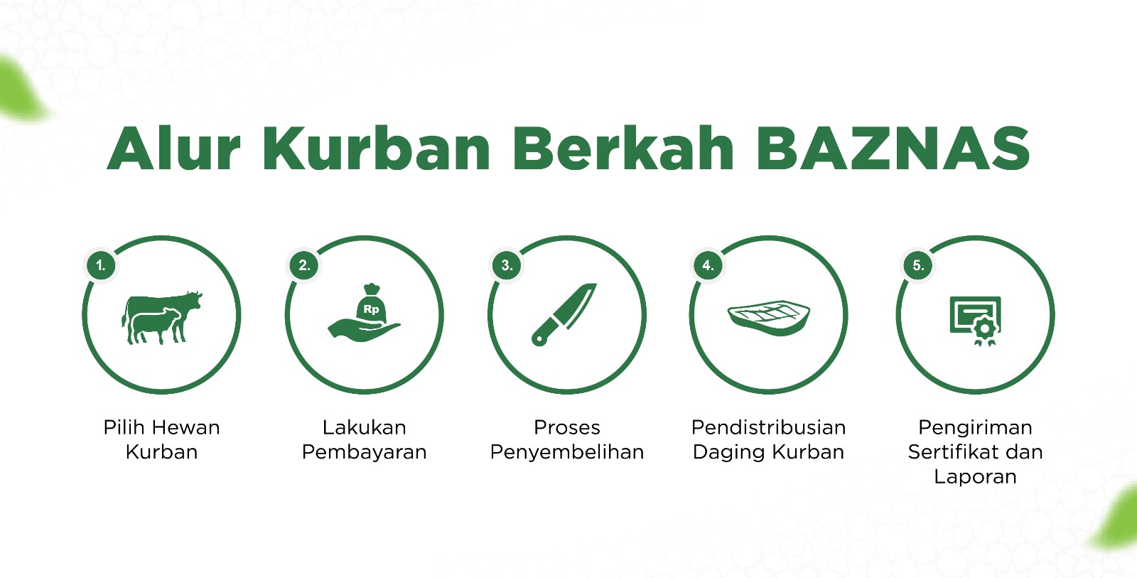 Alur Kurban Berkah BAZNAS